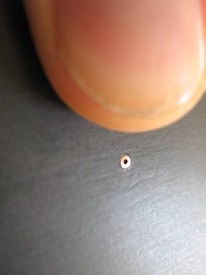 Mise en oeuvre prise de pression sur maquette